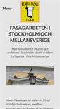 Mobile Screenshot of kumlafasadteam.se